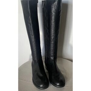 Circus by Sam Edelman Roxie Tall Boots‎ Leather/Fabric Upper Women's Size 6M